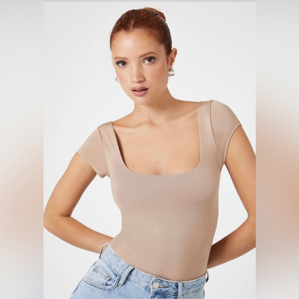 NWT Forever 21 Fitted Tee Bodysuit